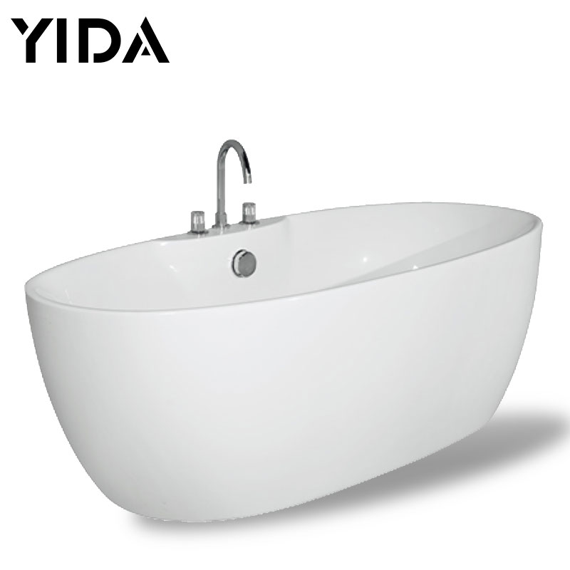 Tubs CE modern freestanding white color acrylic - QT-0054