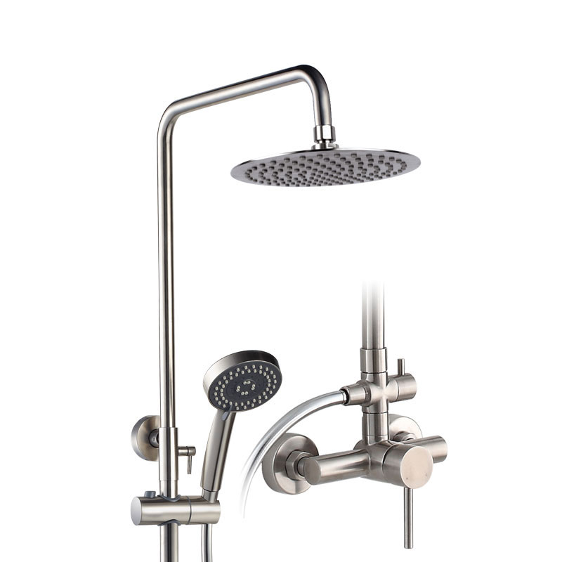 Stainless Steel SUS 304/201 3 Mode Shower Set for Bathroom Project - 8102